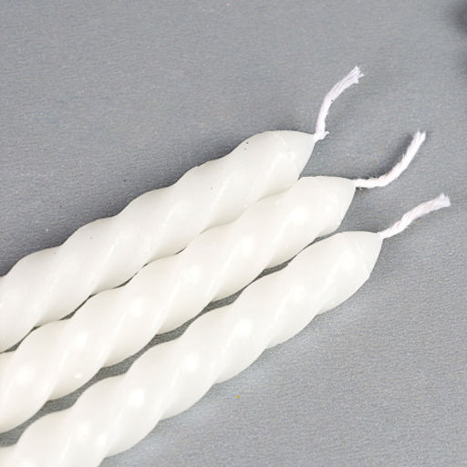 Свеча стержень 12 штук 20 см / GL-12R /уп 72/белые - Галеонтрейд фото 6