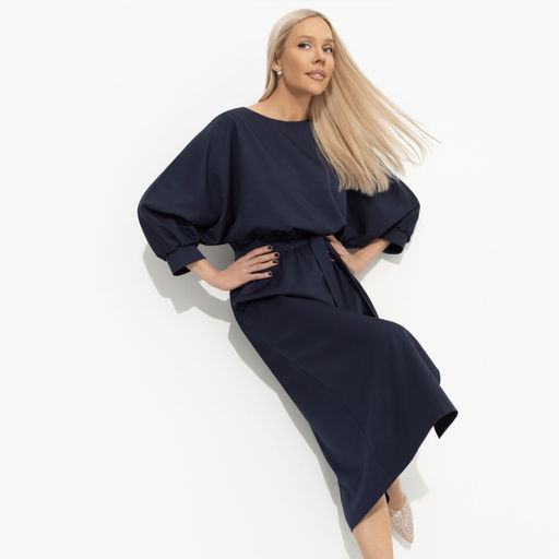 Платье из костюмной ткани Ты входишьмода замирает - Charutti фото 4