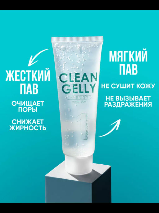 Гель-желе для умывания Clean Jelly TaiYan, 120г. TY-0710  фото 4