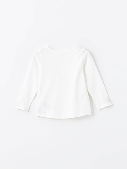 Bisiklet Yaka Basic K?z ?ocuk Ti??rt