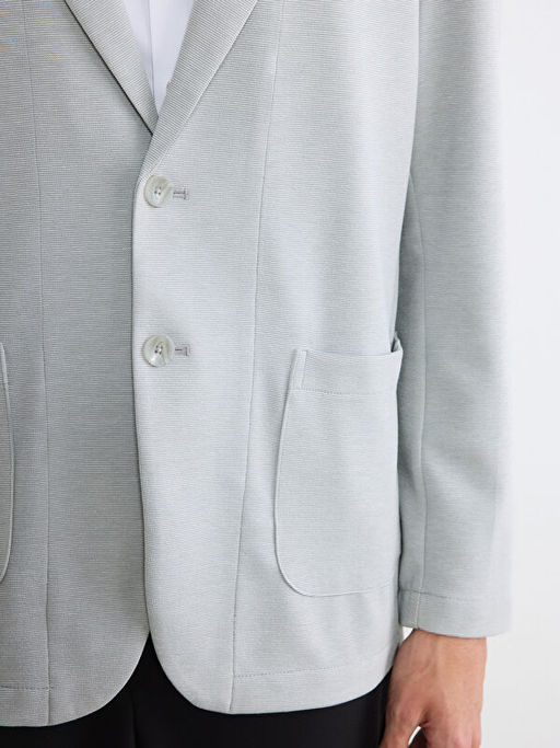 Dar Kal?p Erkek Blazer Ceket