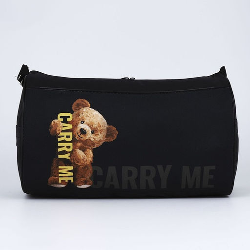 Сумка спортивная Carry me, 40*21*24 см, цвет чёрный - NAZAMOK KIDS фото 2