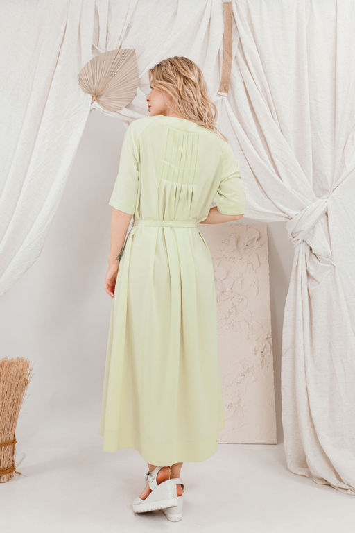 Платье AMORI 9680 лимон  фото 2