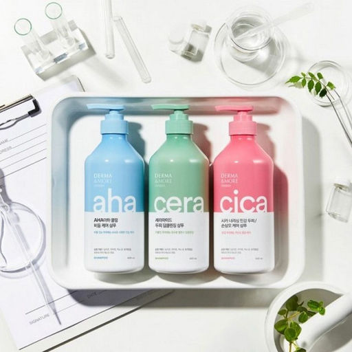 KeraSys Шампунь для повреждённых волос Derma & More, 600 мл 299685  фото 2