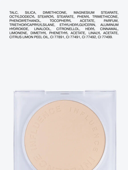 Influence Beauty Пудра компактная Mattronic тон 01 бело-бежевый  фото 10