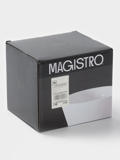 Салатники Magistro White Snow, набор 4 шт., 380 мл, фарфор, белые фото 6
