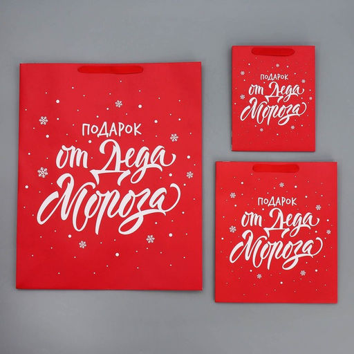 Набор новогодних пакетов «Новогодний подарок»