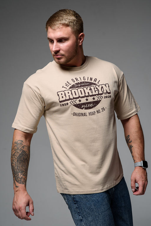 Футболка мужская 8507/1 оверсайз