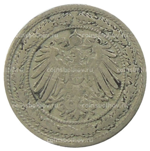 Монета 20 пфеннигов 1890 года A Германия