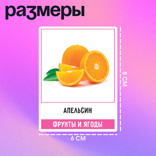 Развивающий набор «200 слов», учимся и развиваемся, по методике Глена Домана, 100 карточек, 1+