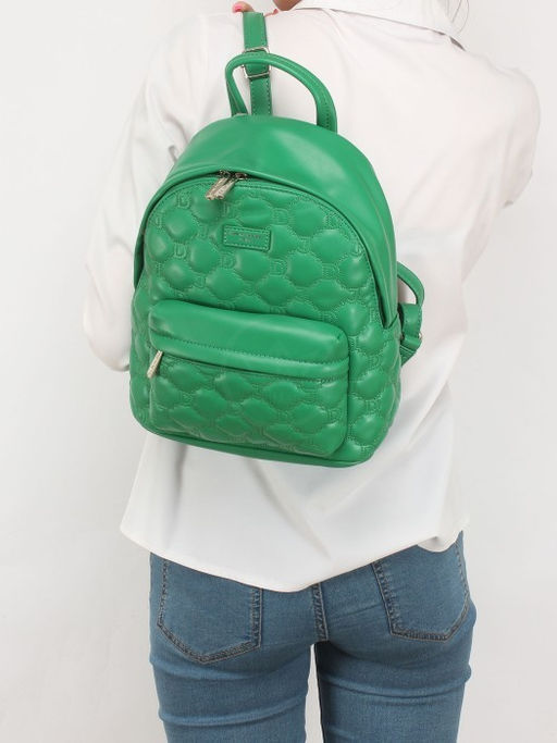 Рюкзак жен искусственная кожа DJ-6955-3-GREEN, 1отд, 2внут+2внеш/ карм, зеленый SALE 253967 - Adelia фото 5