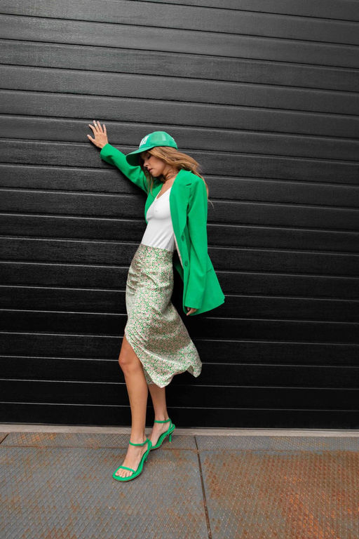 Костюм Pirs 4566 молочный+ зеленый  фото 3