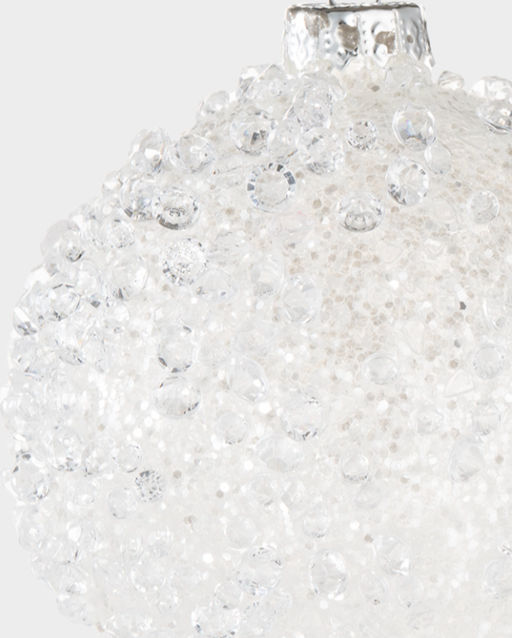 Игрушка елочная, 8 см, 2 шт, стекло, Шар с каплями, Event - Anna lafarg фото 5