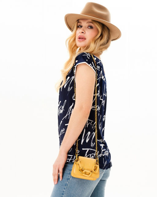 Футболка с рукавом кимоно из Искусственного шёлка - Elena sorti фото 5