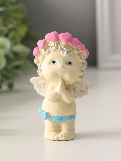 Фигурка «Ангелочек молится», 9.5×5хх4.5 см