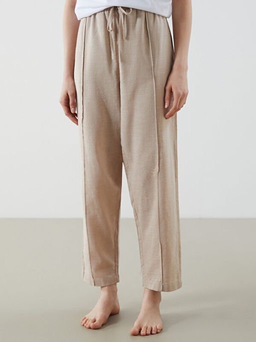 Beli Lastikli Kad?n Pijama Alt?