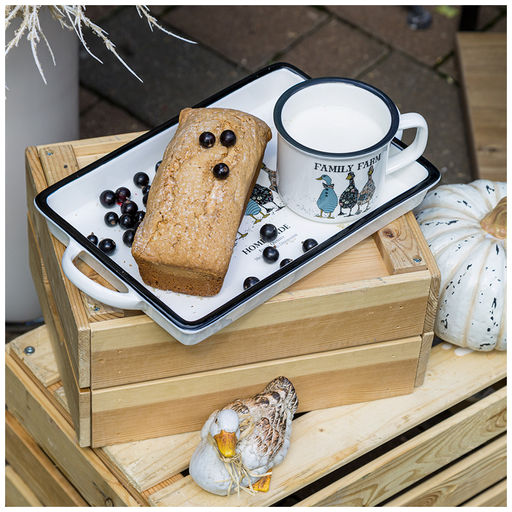 БЛЮДО С РУЧКАМИ LEFARD FAMILY FARM ПРЯМОУГ. 35,5*20*4 СМ  фото 5