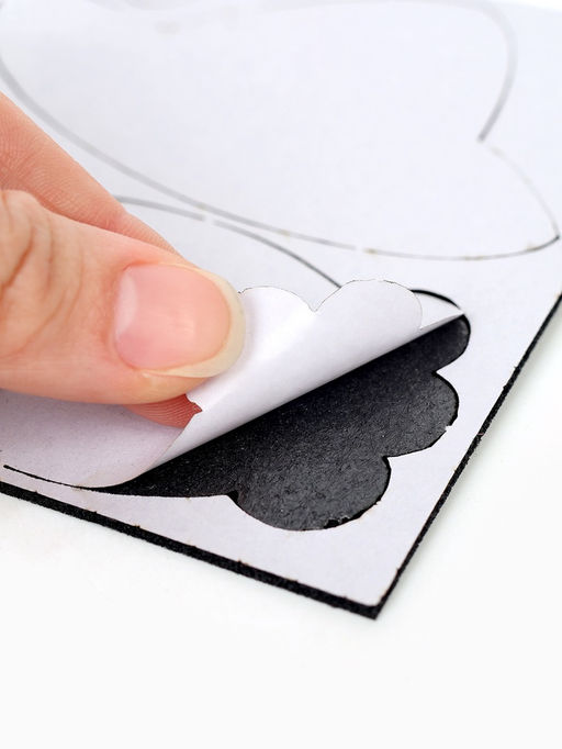 Вышивка по фетру "Котик"