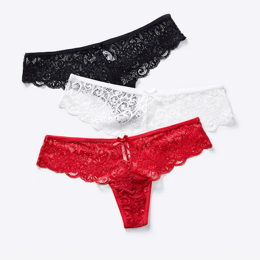 Кружевные трусики-стринги A31437195 - Tadmico фото 3