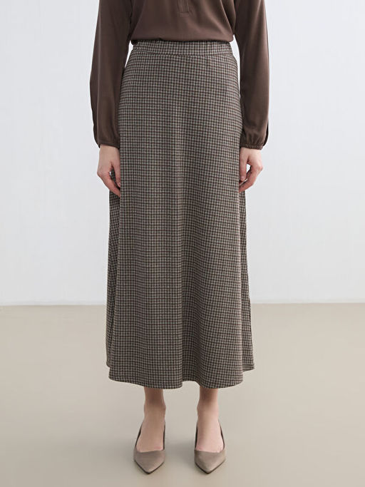 Beli Lastikli Ekose A Kesim Etek