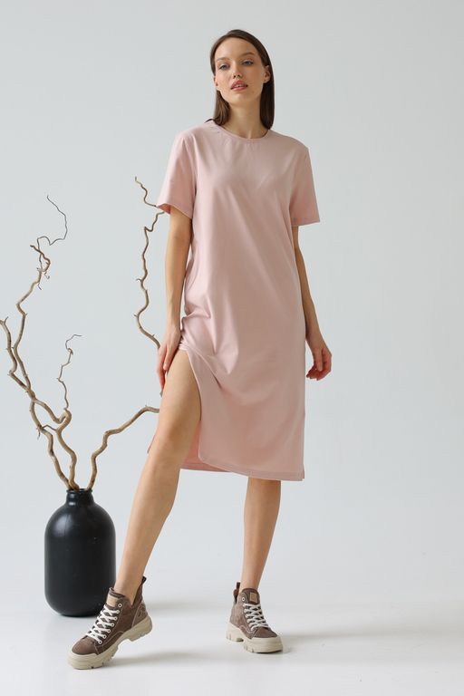 Платье женское 231L14 чайная роза - Solo mio фото 2