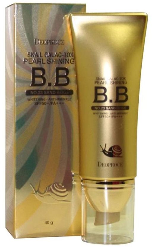 DEOPROCE NO.23 Антивозрастной ББ крем SNAIL GALAC PEARL SHINING BB
