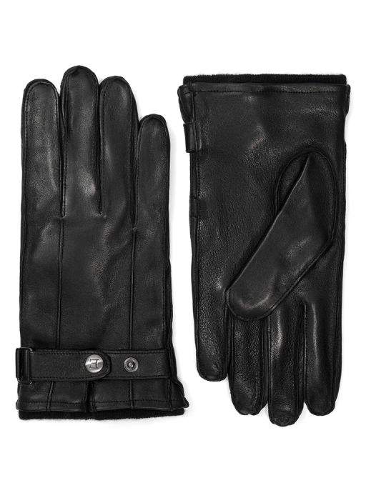Перчатки мужские 100% ш OS085 black - Eleganzza фото 4