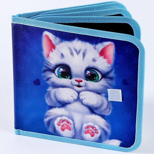 Альбом для рисования многоразовая «Котик», 8 страниц