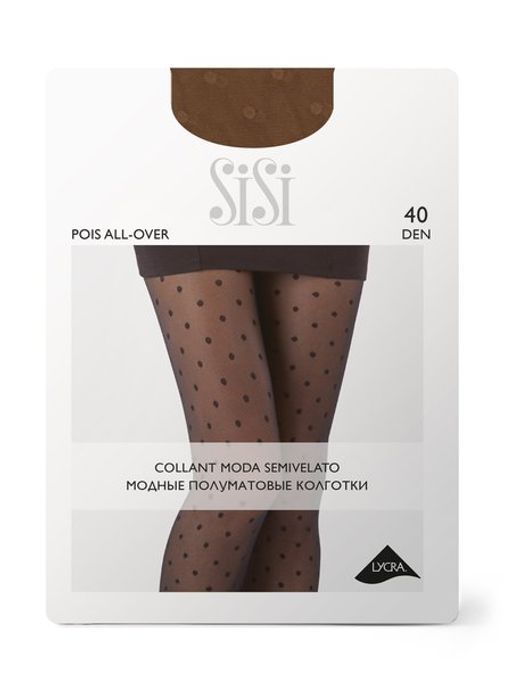 POIS ALL OVER 40 (крупный горошек) (60/5)! - moka - Sisi фото 2