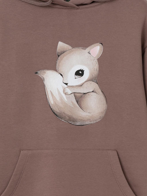 КР 302165/капучино 1312 к662 джемпер (худи) для дев