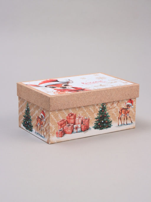 Коробки подарочные новогодние 10 в 1 «С Новым Годом», 30×19×11.5 - 12×6.5×4 см