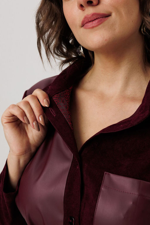 Платье ANELLI 1726 Вишневый парфе