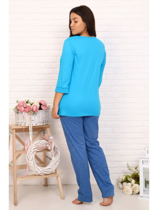 Пижама 1058-П (брюки) (кулирка) - Cool look фото 3