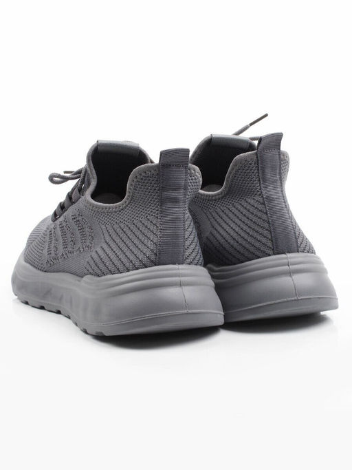 03-TEX-D01-08 GREY Кроссовки летние мужские (текстиль)