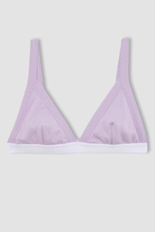 Basic Pamuklu Ribana First Bra