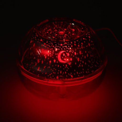 Увлажнитель воздуха Luazon HM-6, ночник «Звёздное небо», 0.5 л, 2 Вт, USB