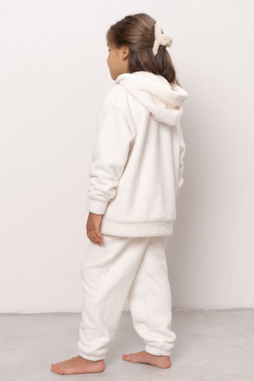 Брюки детские из теплой плюшевой ткани 6711K-50151.1H-121 - Almando melado фото 4