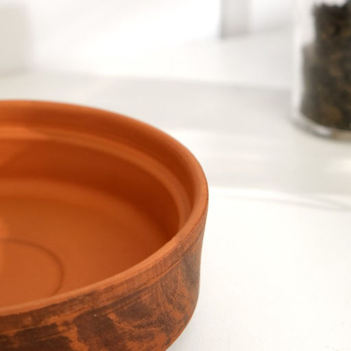 Блюдо для запекания, 300 мл., 12×5 см, красная глина, коричневый