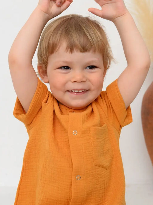 Песочник из муслина салатовый - Carrot фото 7