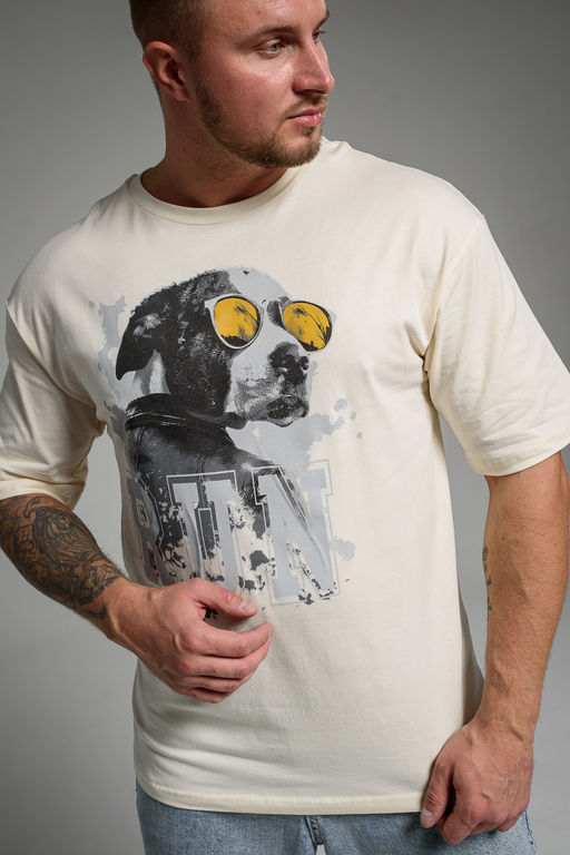 Футболка мужская 8507/1 оверсайз