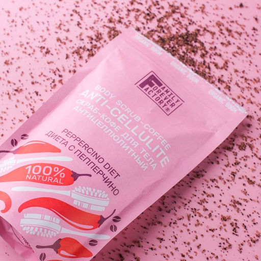 Family Forever Organic Boom Скраб-кофе для тела "Диета с пепперчино" 200г