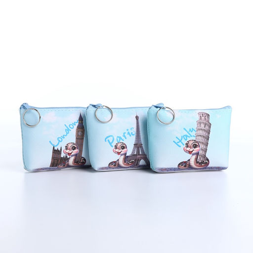 Цена за 2 шт. Кошелёк детский «Змейки», маленький, монетница, МИКС