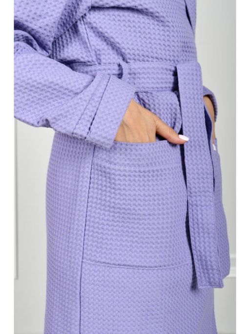 Вафельный халат воротник ШАЛЬ универсальный - Ашматекс фото 19