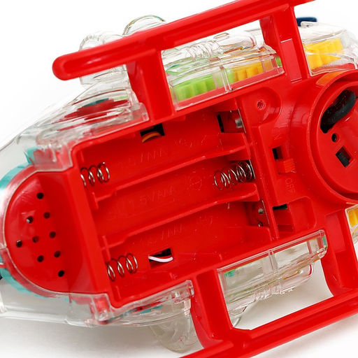 Вертолет Шестерёнки, свет и звук, работает от батареек - Simaland фото 7