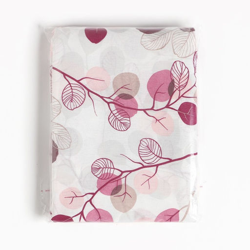 Пододеяльник 1.5-спальный Экономь и Я. Эвкалипт, 147210 см, розовый, бязь  фото 4