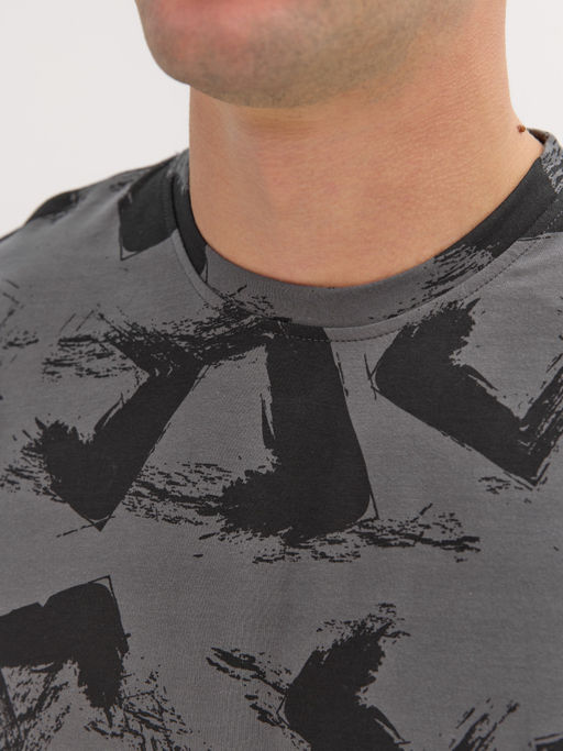 CHILLEASY 320004С-29 Футболка мужская, Антрацит