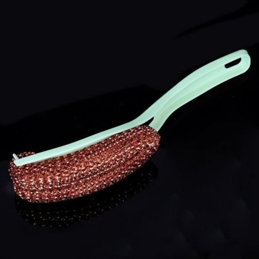 Мочалка для посуды с ручкой / К-11 /уп 12/500/ - ГалеонТрейд фото 3