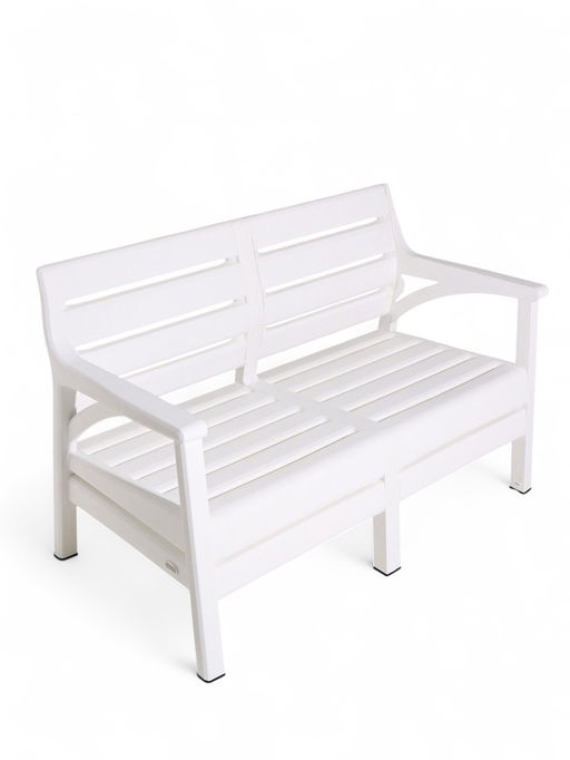 Набор садовой мебели «Евпатория»: 2 кресла, стол, двухместный диван, белый