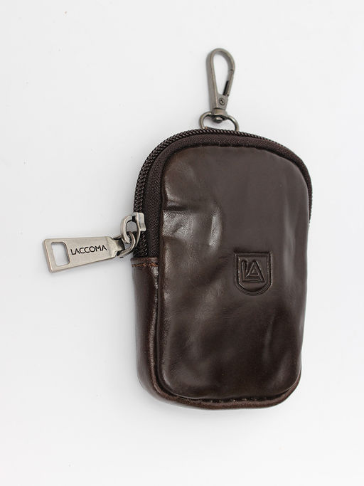 LACCOMA сумка VIN6887-1-коричневый натуральная кожа хлопок фото 6