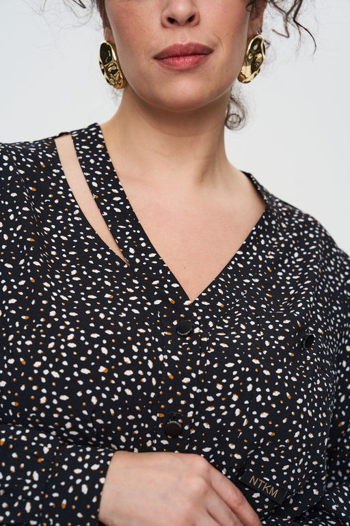 Блуза Грильяж черный - Intikoma фото 5